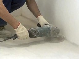 Шлифовка бетонного пола своими руками: инструменты для шлифовки, способы и технологии