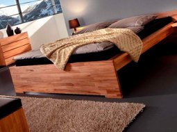 Кровать деревянная двуспальная — особенности, критерии выбора, производители