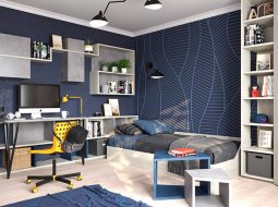 Дизайн комнаты для мальчика-подростка: современные и оригинальные идеи