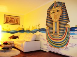 Египетский стиль в интерьере: основные принципы, отделка и изысканные декоративные элементы древности