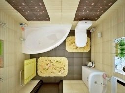 Как красиво сделать ремонт в ванной комнате совмещенной с туалетом: простые и красивые идеи
