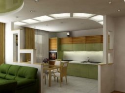 Дизайн кухни гостиной 18 кв. м: идеи обустройства интерьера, возможности планировки и фото