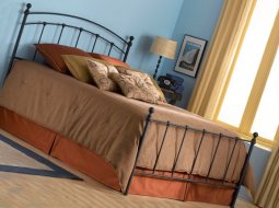 Кровать металлическая двуспальная — особенности, дизайн, критерии выбора