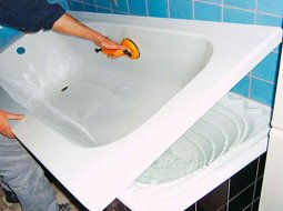 Реставрация старой ванны своими руками — на что необходимо обращать внимание при выполнении работ