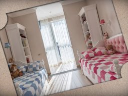 Дизайн спальни для двух девочек: зонирование, планировка, отделка, мебель, фото