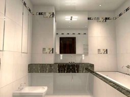 Освещение в ванной комнате: виды светильников и правильное расположение, фото