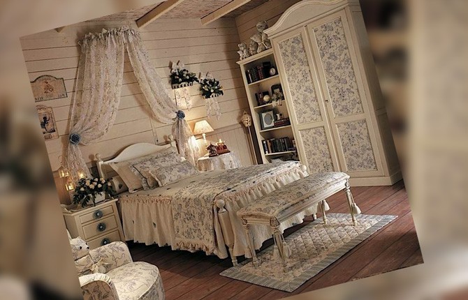 Мебель для спальни в стиле прованс